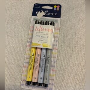 Pastel:Faber-Castell Pitt Brush Artist Pens Set
